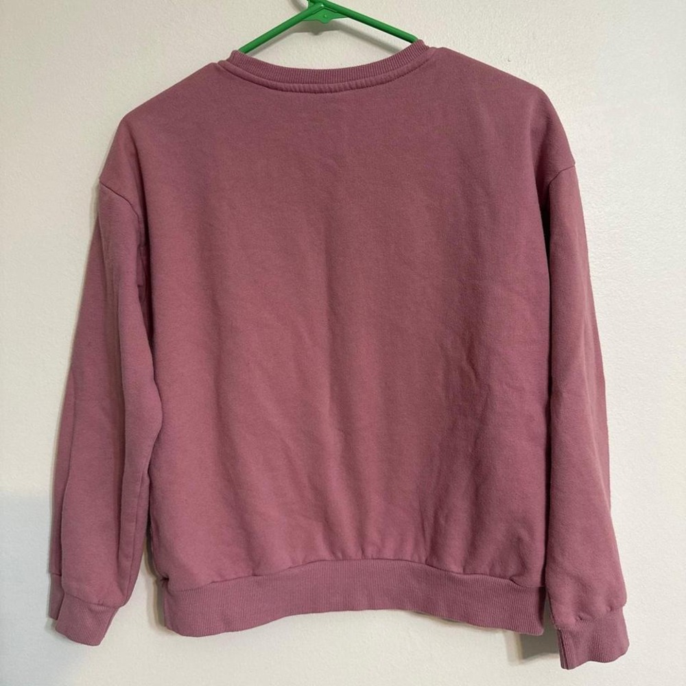 Janis Joplin Kids Sweatshirt 14/16 Nostalgia Rose Pink Graphic Pullover - Picture 4 of 6